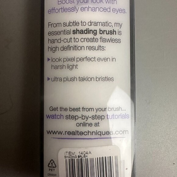 Real Techniques eye shading  Brush purple Sam Chapman  Stage makeup high tech‎ - Picture 4 of 4